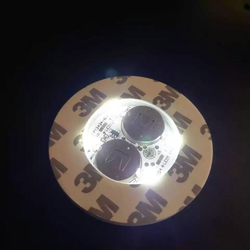 30 stk/parti super lyse 3mm 6 leds flash lys pære flaske kop måtte coaster led glorifier mini glød stick f/club bar party-hvid
