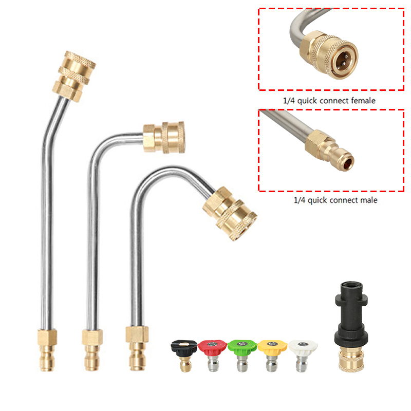 30/90 ° Hogedrukreiniger Wand Tips Auto Wasmachine Snelle Jet Lance Nozzle Water Spuitlans Tip Voor Karcher K Serie k2 K3 K4 K5 K6 K7