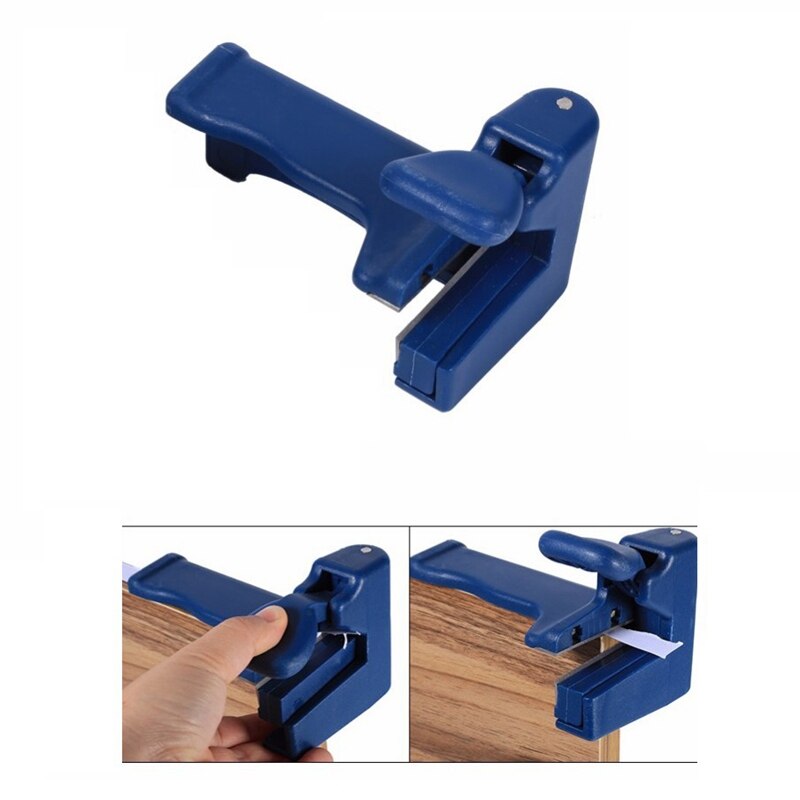 Handle Edge Trimmer Edgebanding End Trimmer Edge Banding Machine End Cutter Set for Wood Furniture Cabinet Manual