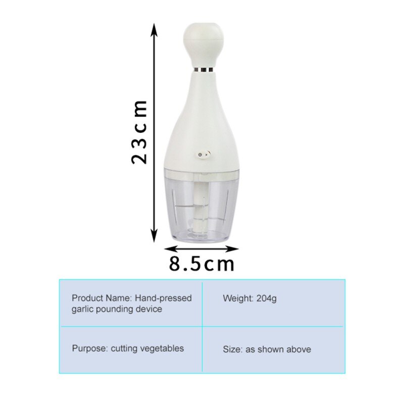 Automatic Mini Small Blender Kitchen Multi-functional Ginger And Garlic Slicer Handheld Food Slicer kitchen Tools