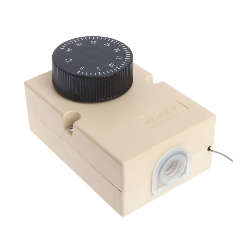 AC220V Temperature Switch Capillary Thermostat Controller w waterproof box