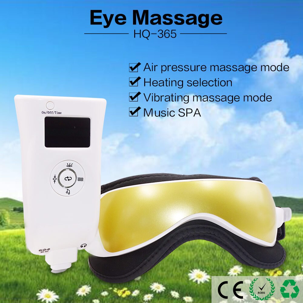 Elektrische Eye Massager Trillingen Slaapmasker Oogbescherming Ver Infrarood Bril Met Muziek Gezondheid En Schoonheid Anti Rimpel