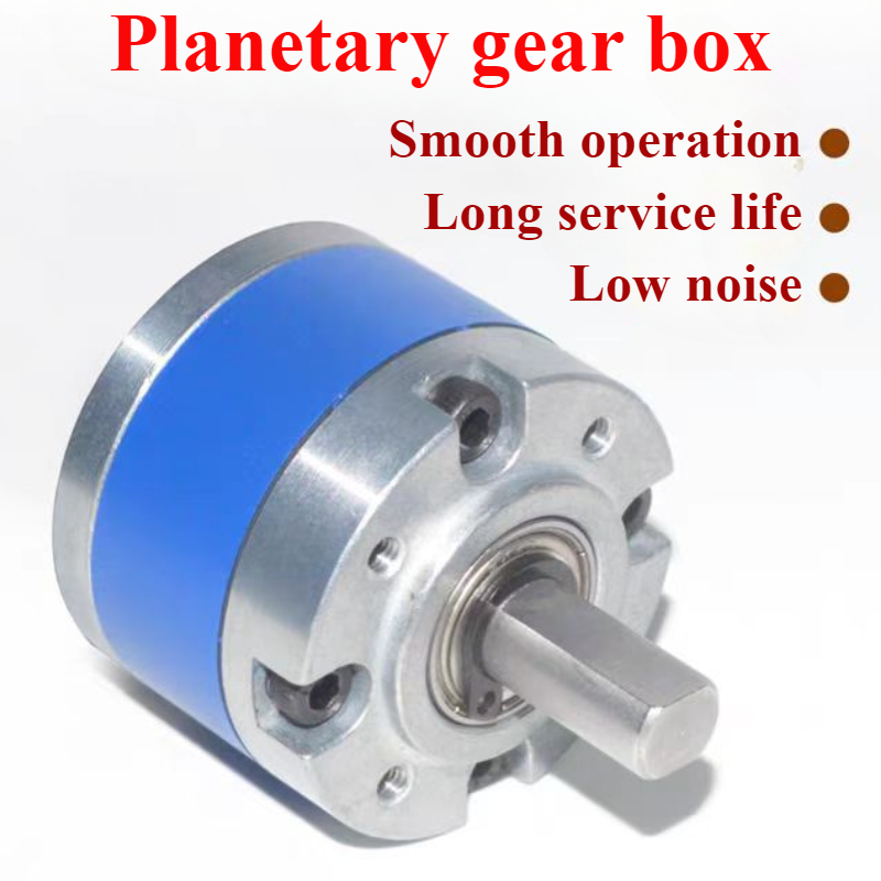 Adecuado para motor 550/555/545, reductor de engranajes planetarios totalmente metálico de 36mm, modelo de coche, robot reductor, caja de cambios de alto par