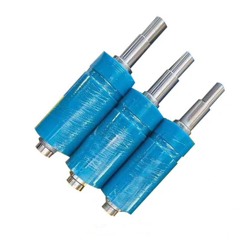 Masker Machine Rubber Roller Zak Plastic Main Shaft Accessoires Ontlading Roller Transportsysteem Siliconen Rubber Drukken Sterven Polyuretha