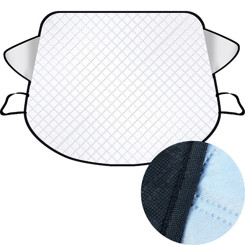 Bil frontrute solskjerm universal bil regn is snø beskyttelse anti sol uv varme frontrute tykt bil deksel