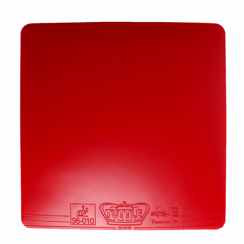 Tuttle King Of Anti-Spin Table Tennis Rubber Prevention Arc Pips In 2.0mm Soft Sponge Sticky Ping Pong Rubber For Racket: 1pc red