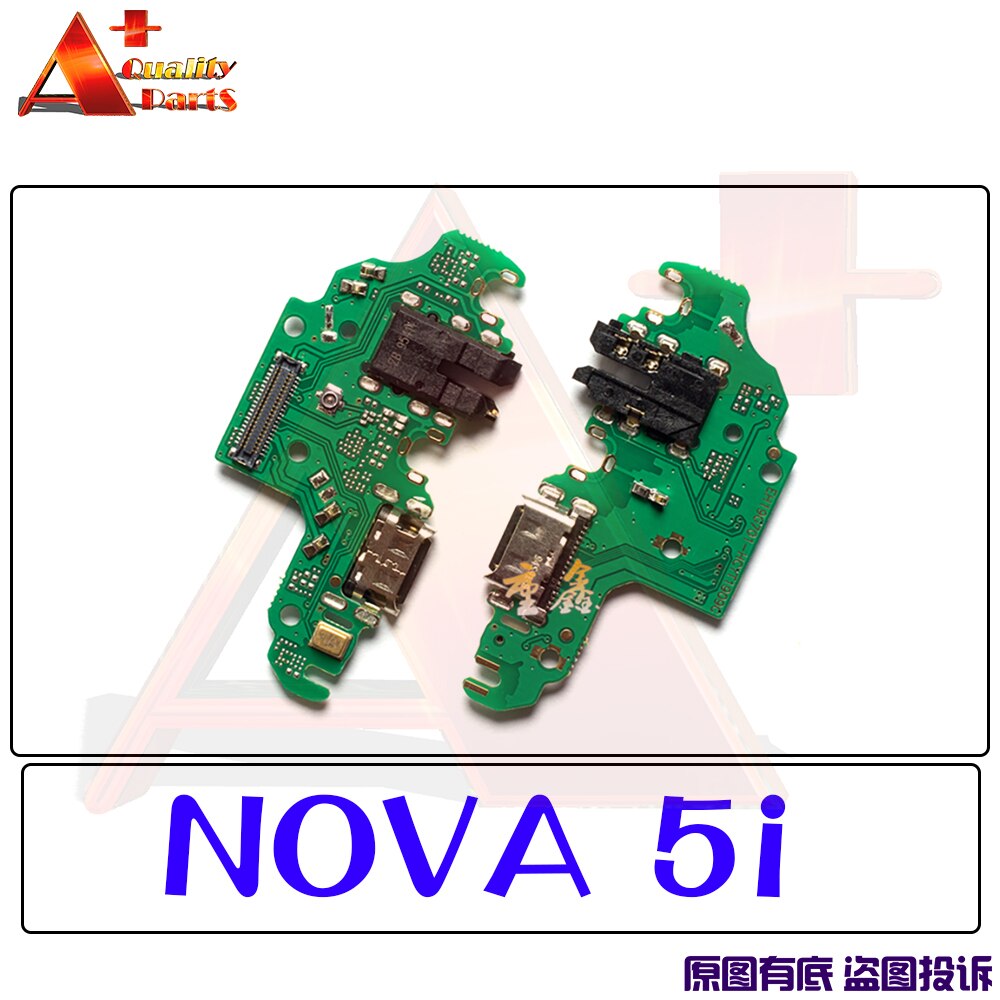 Ladeportstik flex calbe med mikrofonmikrofon til huawei nova 5t smart young lite  + 2 2i lite 2s 3 3i 4 5 5i pro