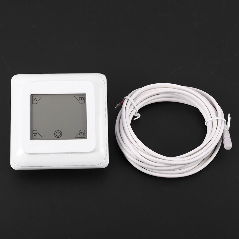 Touch Sn Thermostat Electric Thermostat Room Thermostat Underfloor Heating Programmable Thermostat 16A V8.716