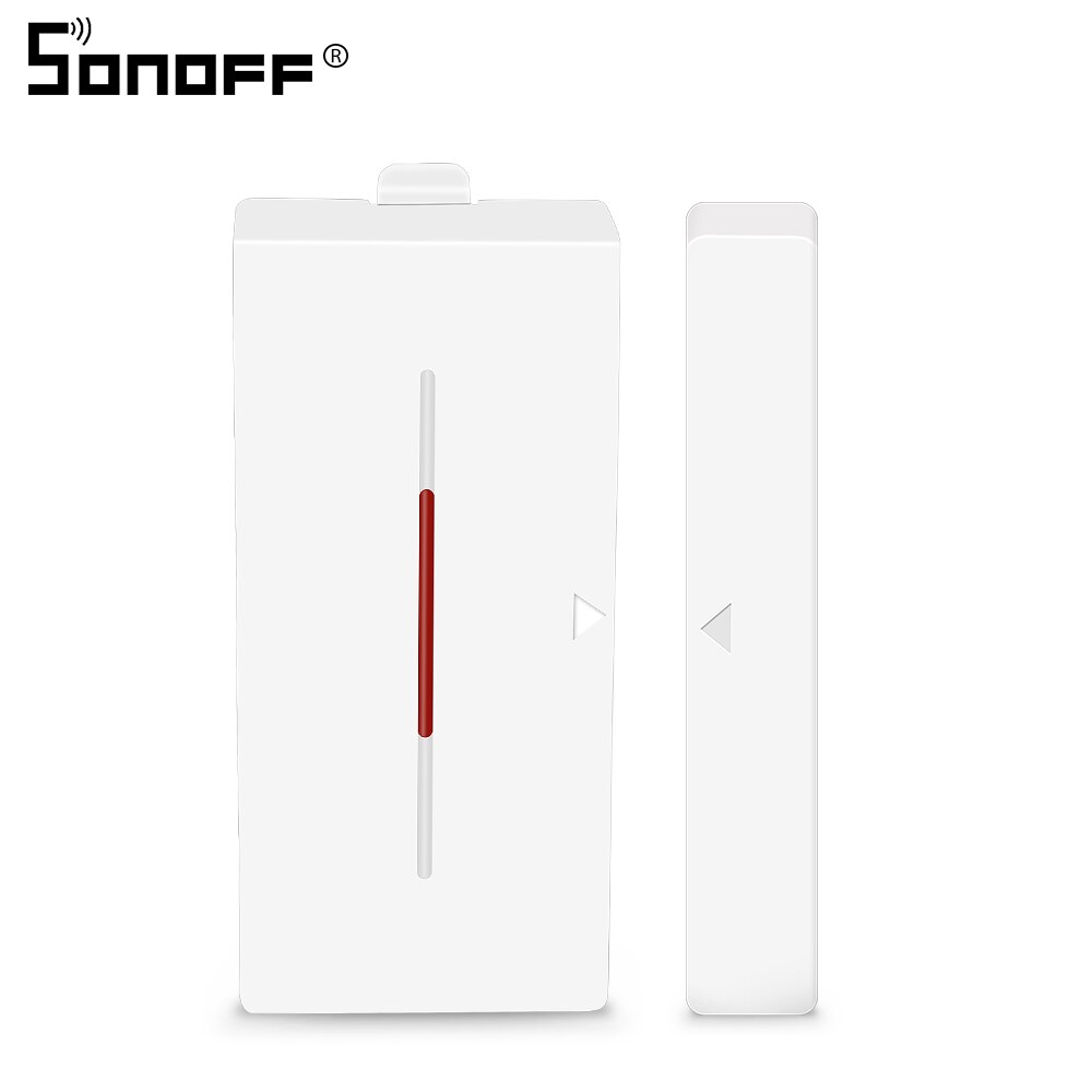 SONOFF DW1 433Mhz Door Window Sensor Magnetic Wireless Detector WIFI Alarm Security System Support RF Bridge Smart Switch Alexa: Default Title