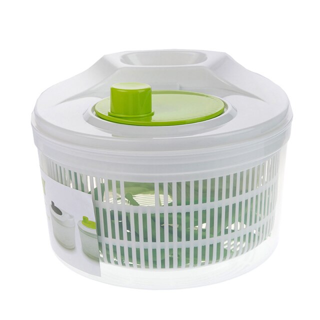Promotional Stainless Steel Square Bowl White Rotary Plastic Salad Spinner Maker Indoor Salad Spinner Sets: D