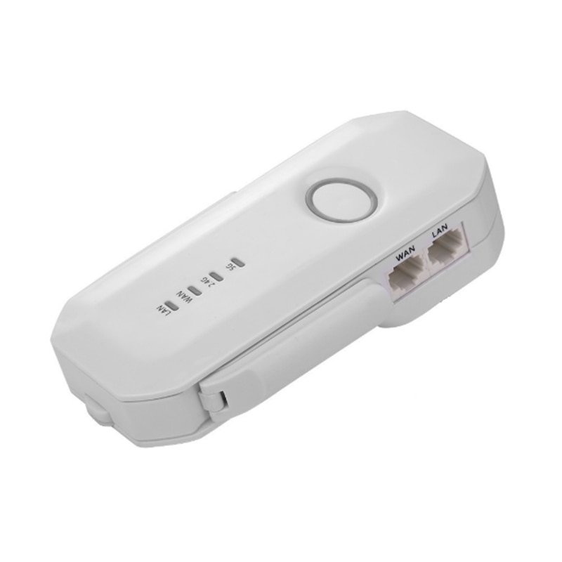 750M Dual-Band Three-Antenna Wireless Amplifier 802.11Ac Dual-Band High-Speed Wifi Repeater-US Plug