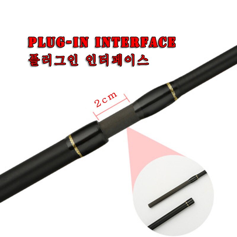 Ultra-light Carbon Casting Fishing Rod 1.8m 2.1m 2.4m 2.7m Baitcasting Rod M Spinning Lure Pole Jigging Rod INCHIKU fishing