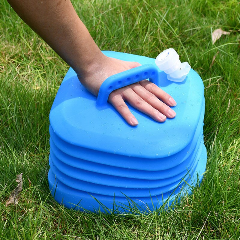 Folding Bucket Car Wash Outdoor Bucket Car Portable Water Tank Large Capacity Household Folding Silicone Water Storage Bucket