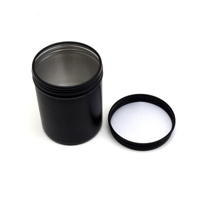 200ml Threaded Round Aluminum Cans Tea Cans Hair Wax Boxes Health Care Products Cans Matcha Powder Packaging Cans In Stock: Default Title