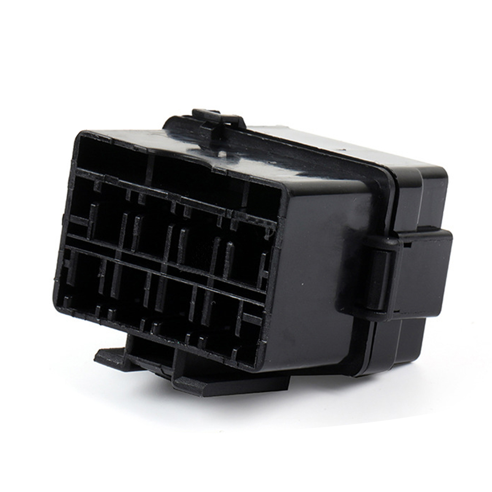 4 Way Car Insurance Medium Relay Fuse Box Assembly Circuit Controller Box with 8pcs Terminals 6pcs Fuses Automotive