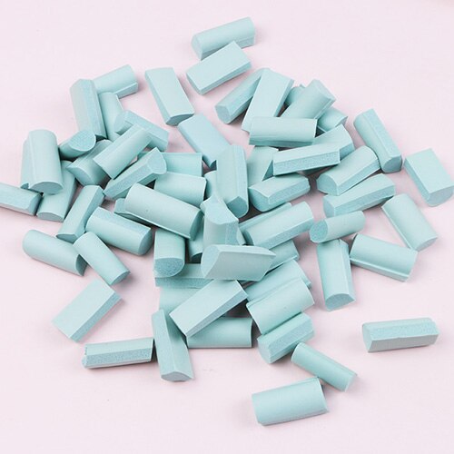 Singe heureux en Stock Slime fournitures breloques jouet mousse morceau Addition éponge bande croustillante arrose remplisseur pour nuage moelleux Slime: Blue