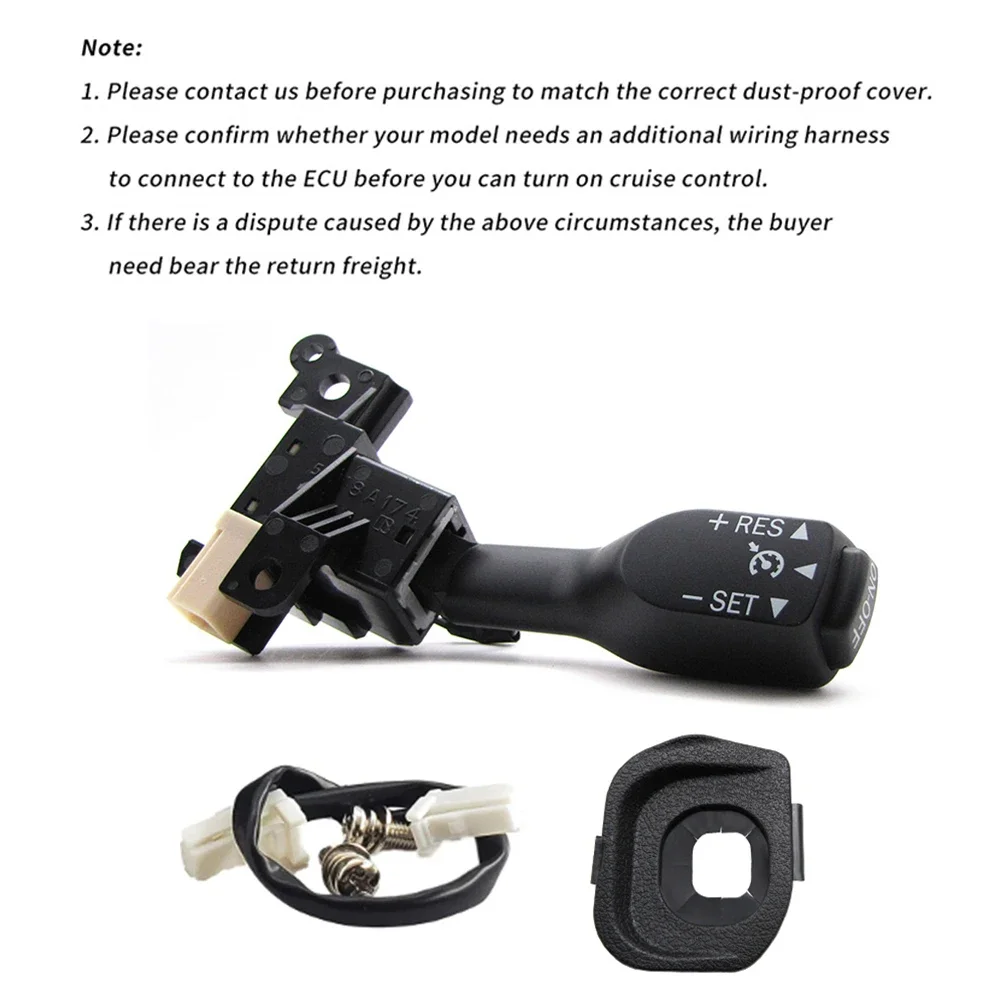 Cruise Control Switch For Toyota Corolla Yaris Camry Electronic Cruise Switch For Vios Hilux Hiace Wish Auris Prius Previa RAV4: 45186-02150