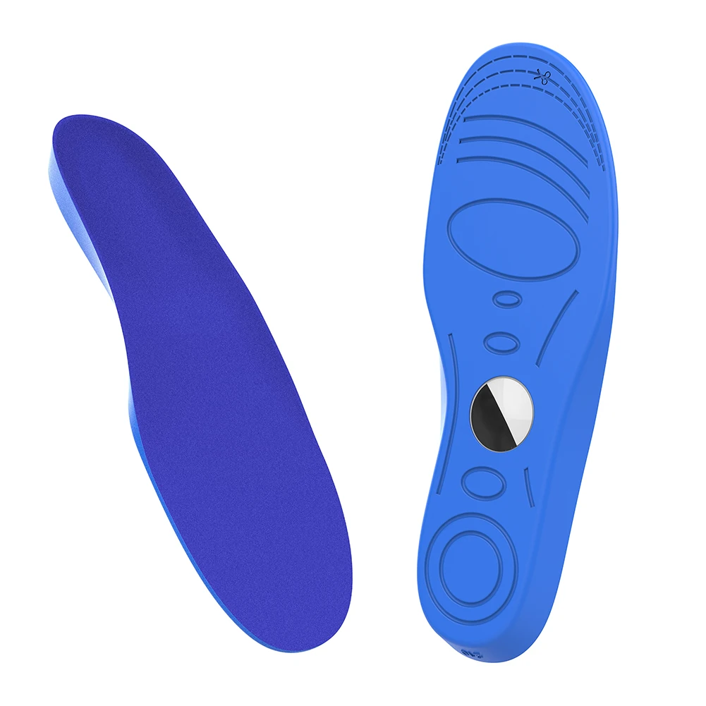 Inlegzolen voor Airtag Comfortabele, veilig gemonteerde inlegzolen Inlegzolen voor schoenen Tracker-inlegzolen voor kinderen en senioren: Paars