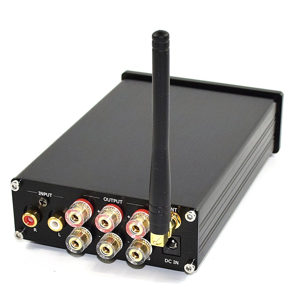Tpa 3255 langaton 5.0 subwoofer -vahvistin 2.1 digitaalinen tehovahvistin kaiutin kotitalousäänen vahvistin: Musta
