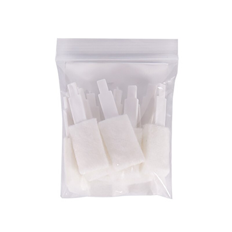 1pc disopal destacável toalete gap escova multi-funcional do sulco da parede do peitoril da janela ferramenta limpa plana alça longa casa ferragem do hotel: 20Pcs Brush Head
