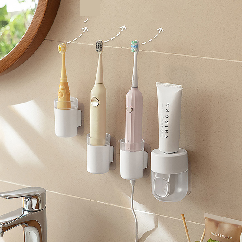 Bezdotykowy uchwyt na szczoteczki robić zębów gospodarstwa domowego naścienny elektryczny szczelny trzymać suchy ociekacz robić przechowywania akcesoriów łazienkowych