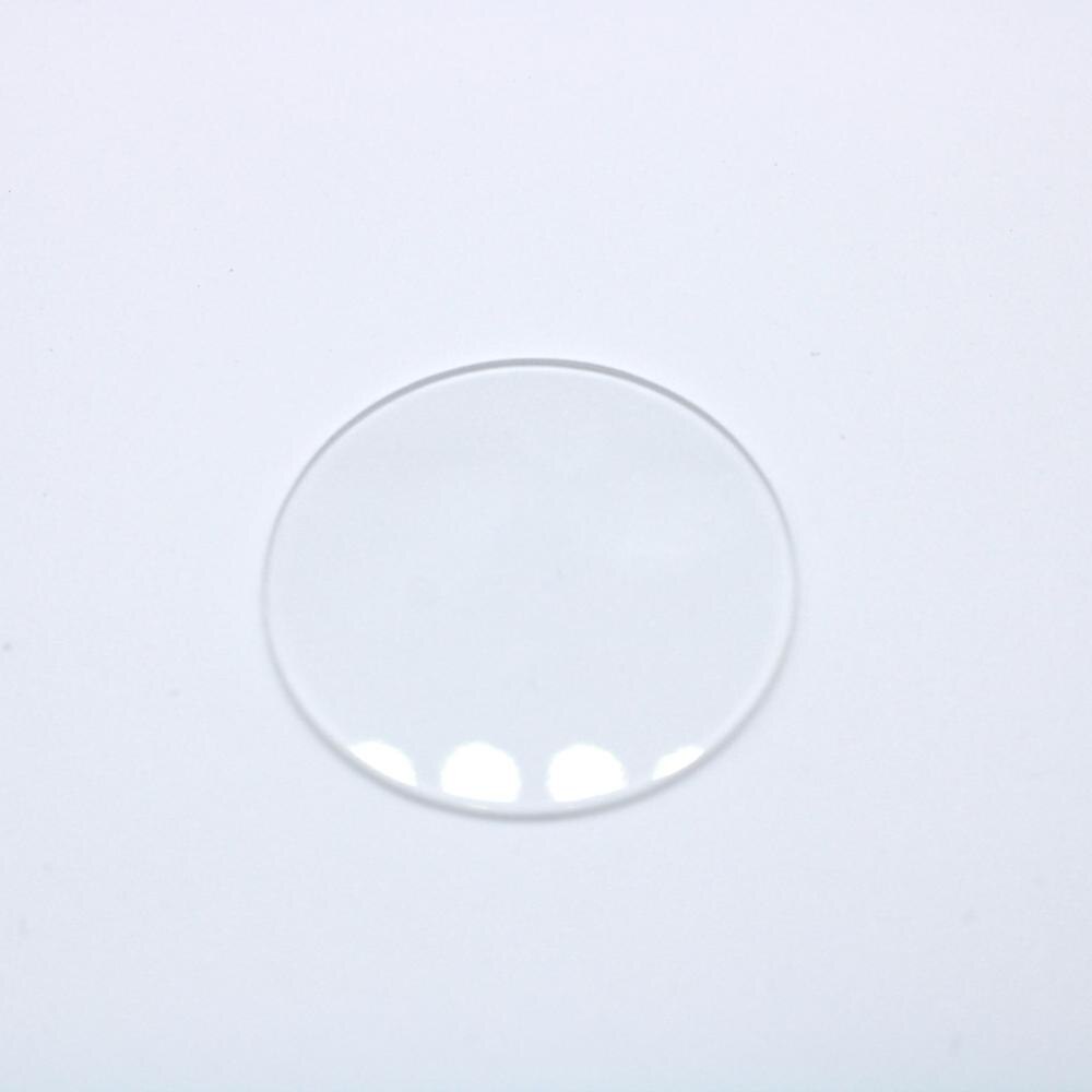 size diameter 36mm thickness 1.5mm clear transparent bk7 glass