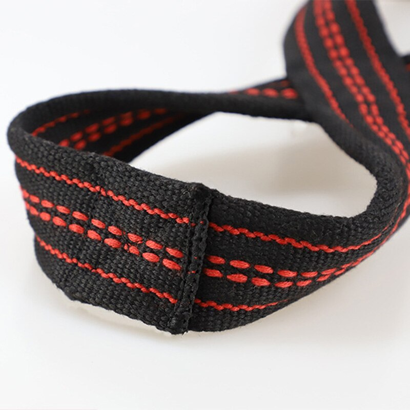Fitness Equipments Bodybuilding Figure 8 Lift Wrist Strap Weight Lifting Straps Dead Lift Wrist Strap Pull-Ups Horizontal Tool
