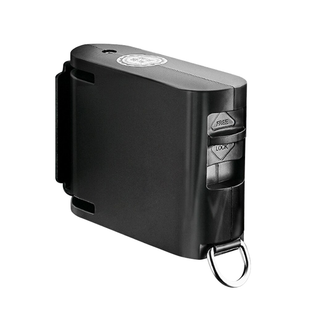 Laundry Clothes Dryer Retractable Towel Line Balcony ABS Indoor Stretch Invisible Wall Hanger Hole Clothesline Organiser Parts: Black