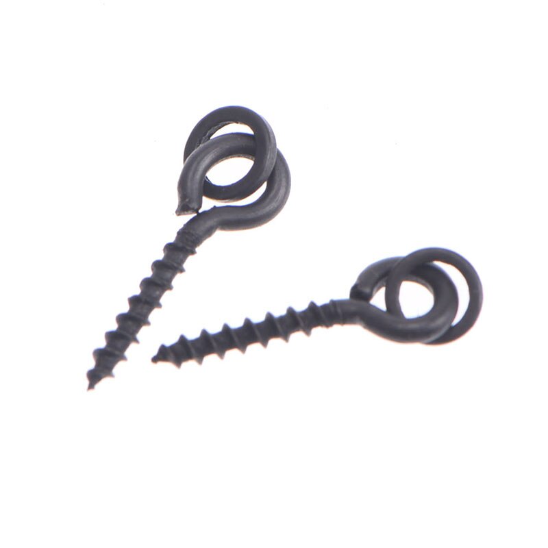 20 pièces Nouvelle Bouillette Vis Cheville Avec Anneau Pivotant Chod Rig Terminal Appâts Porte-Pêche De La Carpe Acc