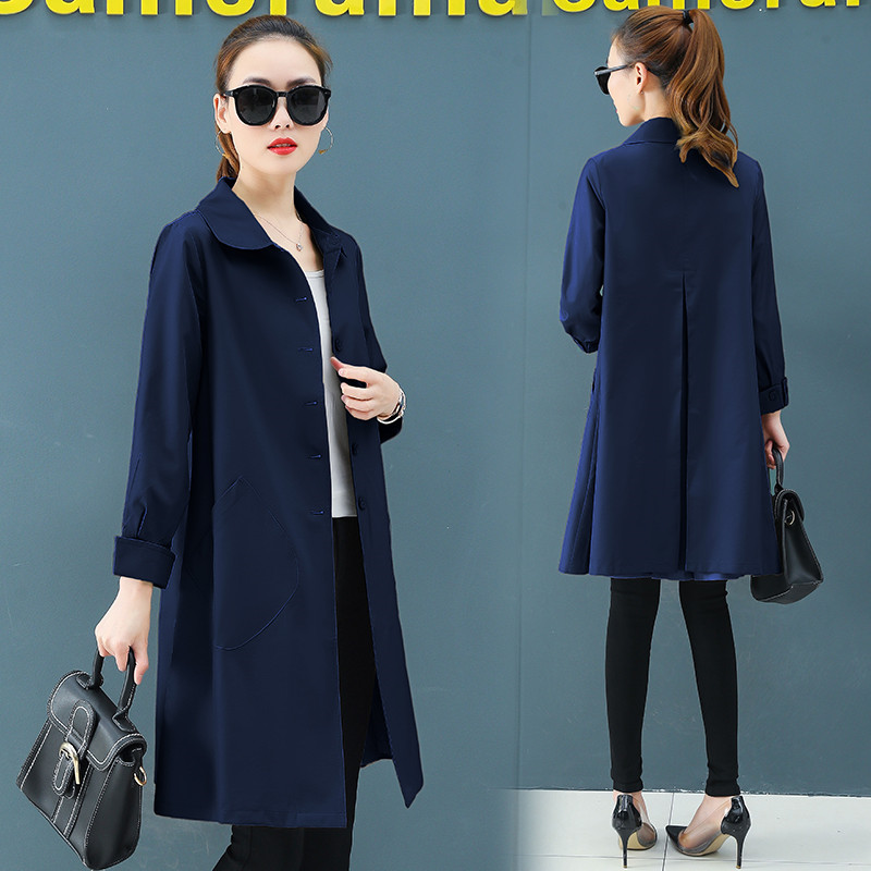 Trench-Coat pour femme, nouvelle , coupe-vent Business, ample et fin, printemps-automne