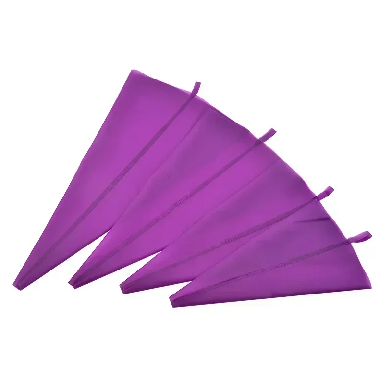 Gjør-det-selv silikonglasursprøyteposer til konditorvarer, gjenbrukbare kremposer til cupcakedekorering, bakeverktøy, kjøkkenutstyr, fondant, sukkerhåndverk: Alternativ 14 / Himmelblå