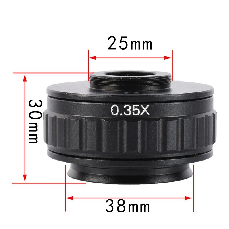 Microscoop Lens Adapter voor C Mount 38mm Compatibel met Voor Stereo