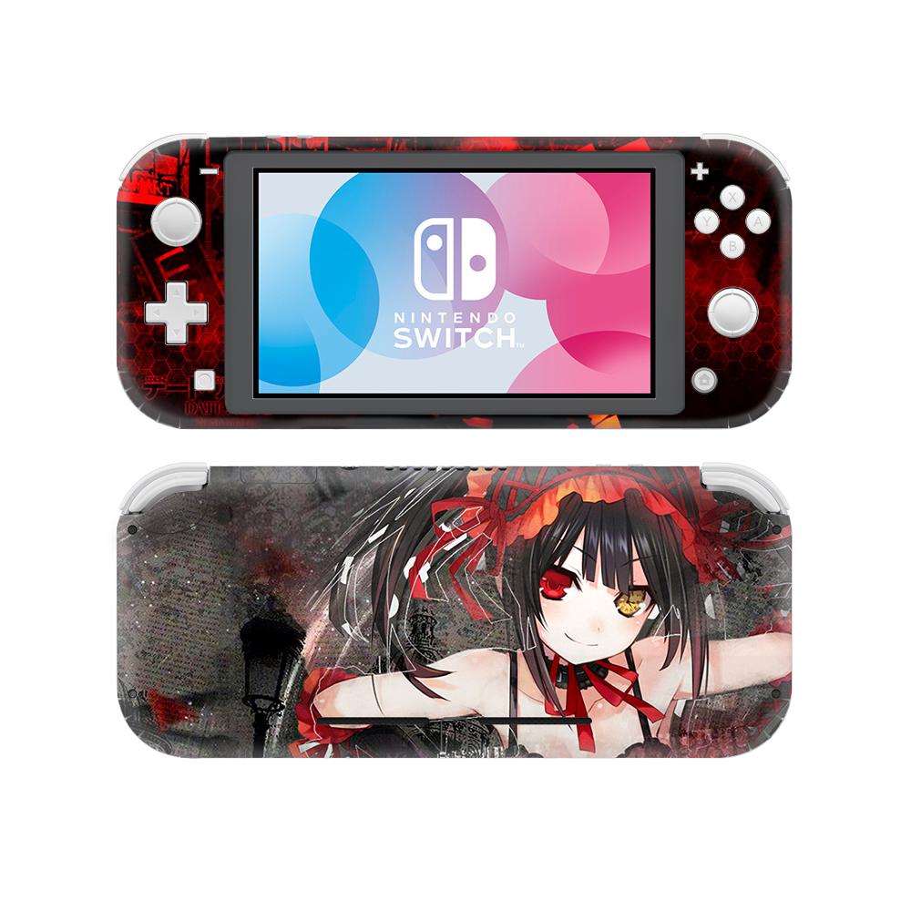 Anime Cute Girl Tokisaki Kurumi Decal NintendoSwitch Skin Sticker For Nintendo Switch Lite Nintend Switch Lite Skin Sticker: YSNSL0821