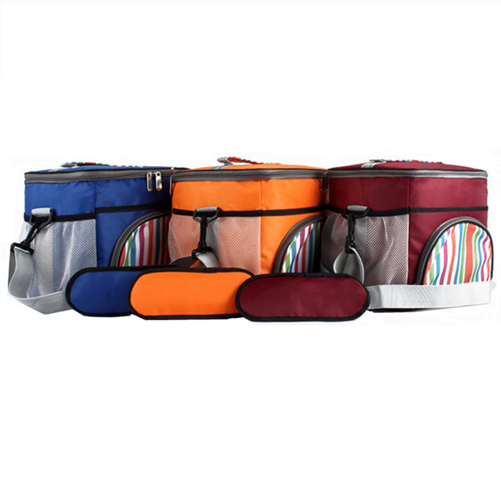 Draagbare extra grote thermisch geïsoleerde koeltas voor buiten, picknick lunchbox, koelkast, kamperen, picknickaccessoires, tas