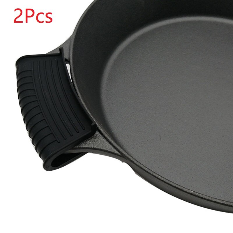 2/1 stuks siliconen keukengereedschap voor potten, handvat, ovenwanten, plaatklem, anti-verbranding, dikkere keukenaccessoires: 05