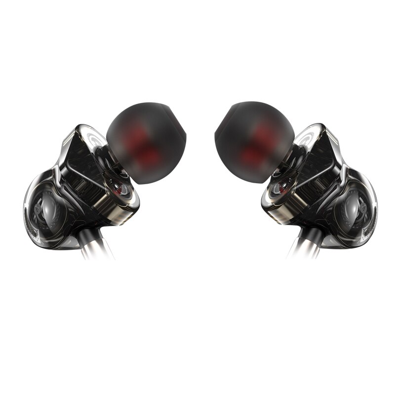 Qkz Vk5 In-Ear 3.5Mm Wired Dynamische Hoofdtelefoon 6 Unit Monitoring Ruisonderdrukking Hifi Hoofdtelefoon Voor Telefoons/computers: Default Title