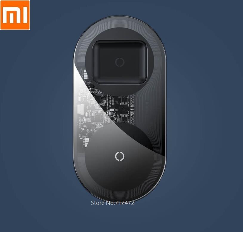 Xiaomi wireless charger 15W Dual device Fast charge Intelligent protection Dual Wireless Charger for Smart mobile phone headset: Transparent