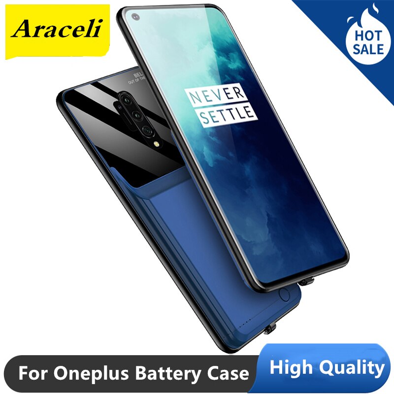 Pour OnePlus 7 7 Pro 7T 7T Pro 8 8 Pro 8T boîtier de batterie 10000 Mah chargeur boîtier batterie externe