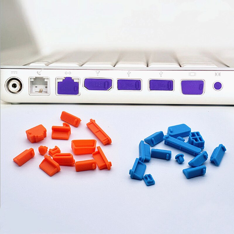 Silicone Anti Dust Plug Cover Stopper Laptop Stof Plug Laptop Usb Stof Plug Laptop Computer Accessoires