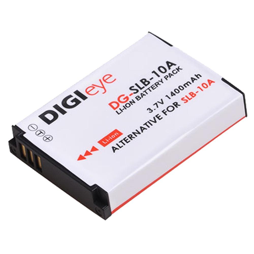 SLB-10A Batteries + Charger Kit for Samsung ES55 EX2 WB150F WB350F WB500 WB550 WB800F WB1100F WB2100 HMX-U100 HMX-U100UN: 1 battery