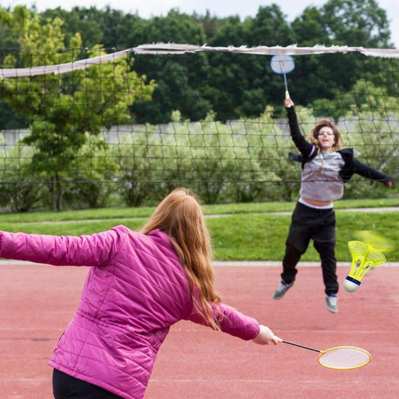 3pcs/set Outdoor Badminton Airshuttle Plastic Nylon Ball For Training Indoor Feather Shuttlecock Birdies Resistance Wind Ba P3f9