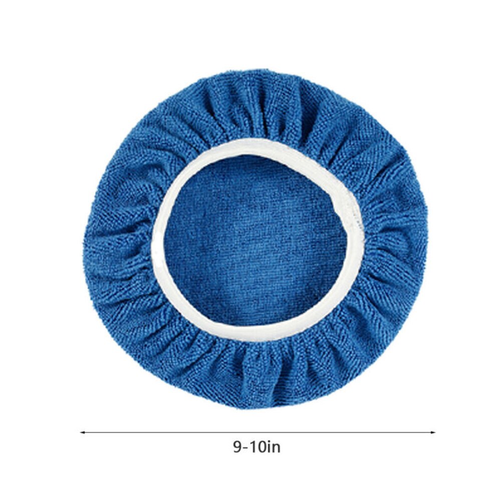 8PCS set Polishing Pad 9-10 Inch Orbital Buffer Buffing Tool Microfiber