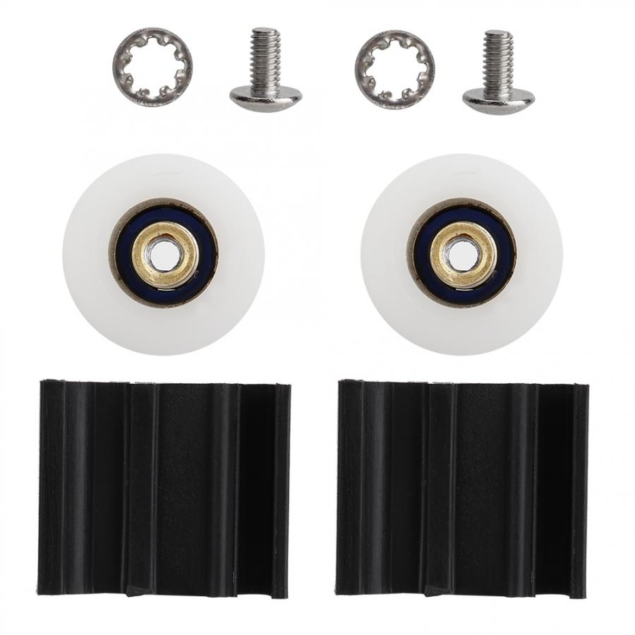 Drivhus dør hjul haller dør hjul haller drivhus dør hjul udskiftning kits 22mm