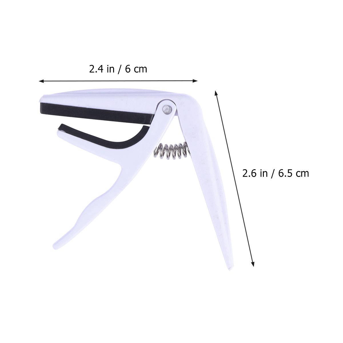 Capo Voor Ukelele Akoestische Gitaren Banjo Muziekinstrumenten Gitaar Onderdelen Siliconen Pad Snaarspanning Zinklegering