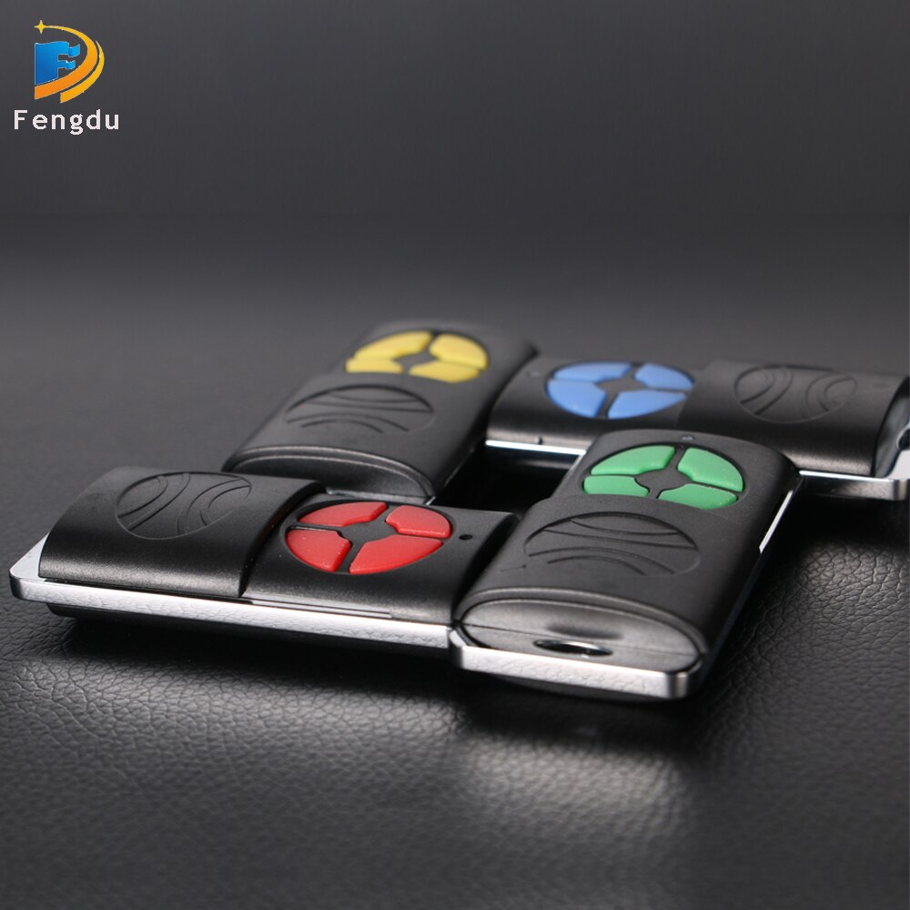 2 in 1 garage door remote control 433MHZ opener Cloning 4 key Auto Car Rolling Code gate 433 remote control duplicator