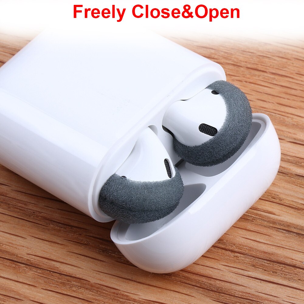 Oortelefoon Tips Cover Vervanging Zachte Oortelefoon Foam Cover Spons Oor Pad Case Hoofdtelefoon Anti Slip Beschermende Voor Airpods Earpods