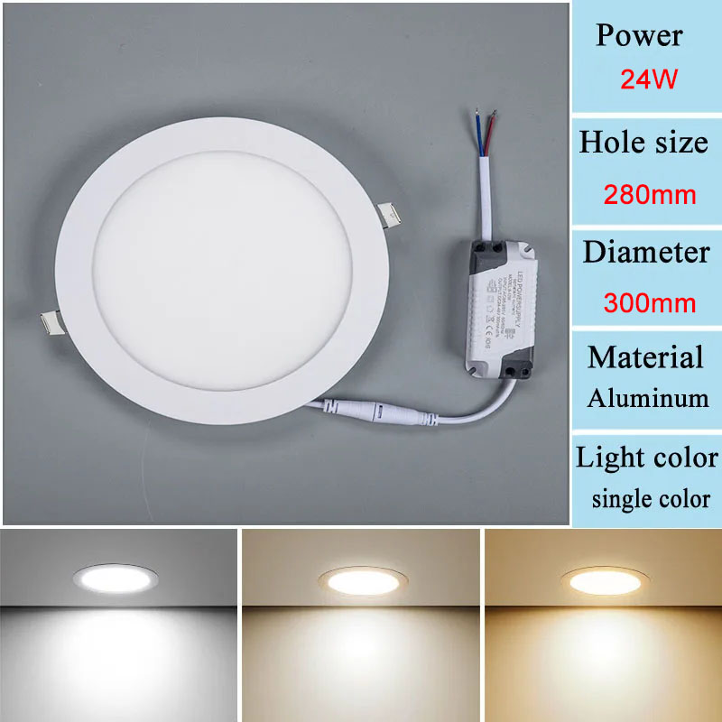 Panel de luz LED integrado NEARCAM, luz de techo oculta 3W6W12W15W18W, luz descendente para el hogar, luz plana, luz de techo comercial