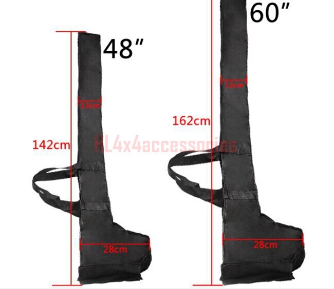 Housse de protection pour cric de levage haute, sac de transport pour Jack de ferme, sac de rangement adapté aux pièces tout-terrain 48 "60" hi Lift jack accessoires SUV 4x4