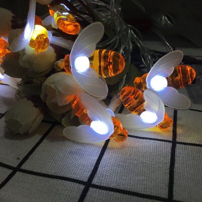 6M 40LED Bee Vormige Led Kerst Slingers String Lig... – Grandado