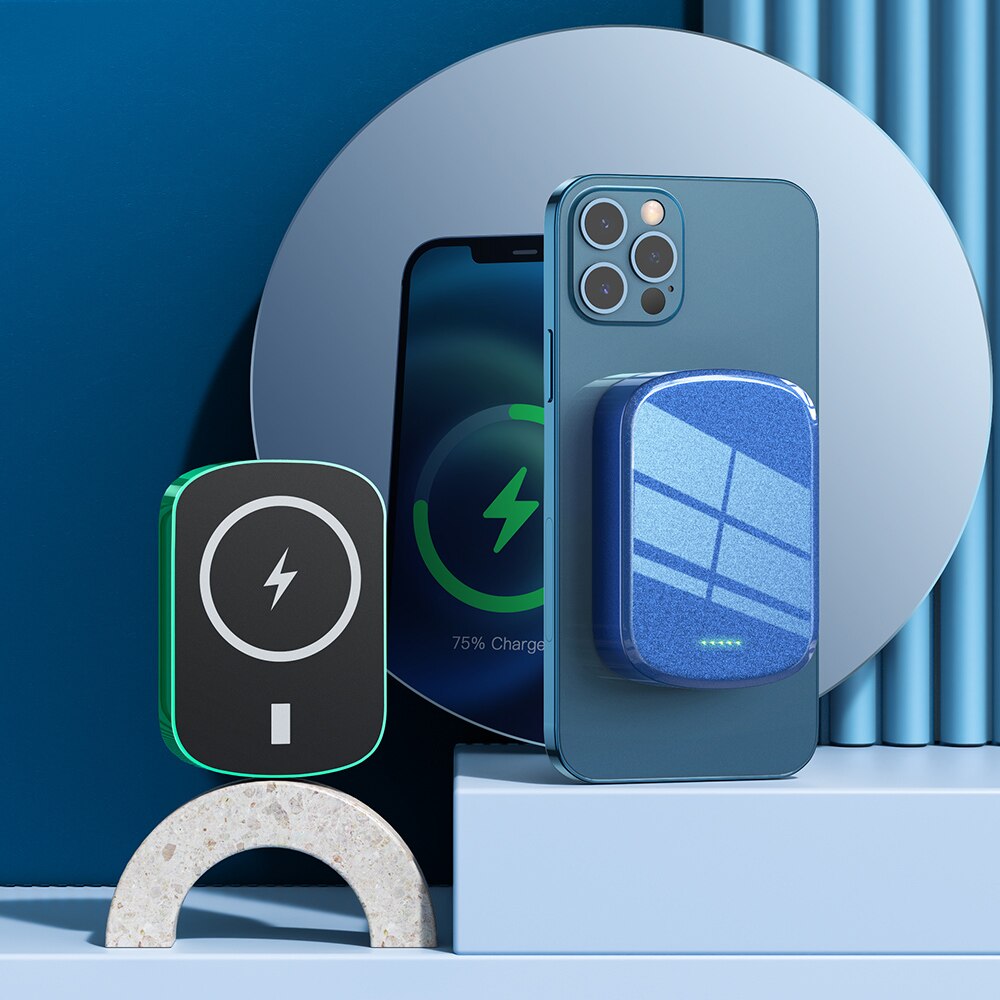 HOCO magnetisch Energie Bank 15W drahtlose Ladung PD 20W magnetische Energie 10000mAh Für iphone 12 Profi Max Mini Energie Bank